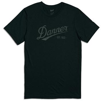 Danner Distressed Logo SS Tee Kleding Heren Turquoise Groen | NL5019EX