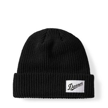 Danner Geribbeld Beanie Hoeden Heren Zwart | NL5004AP