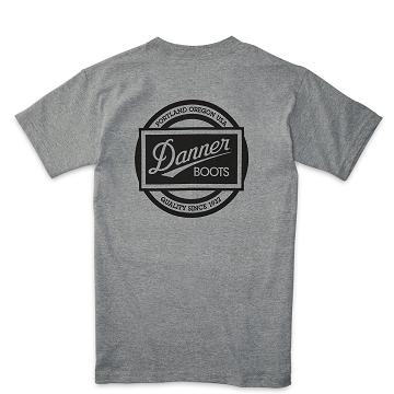 Danner Pocket T-Shirt 1970's Logo Kleding Heren Zilver | NL5017TV